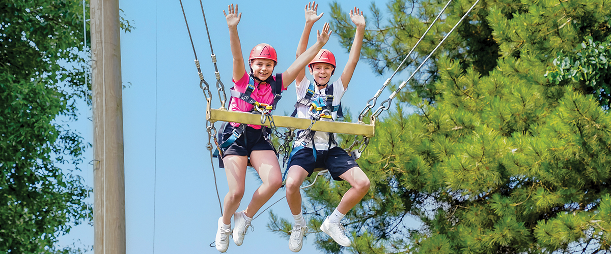 The Giant's Swing at Potters Resorts Hopton-on-Sea
