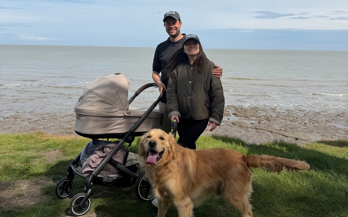 Dan and Merve Gardner and Baby Atlas