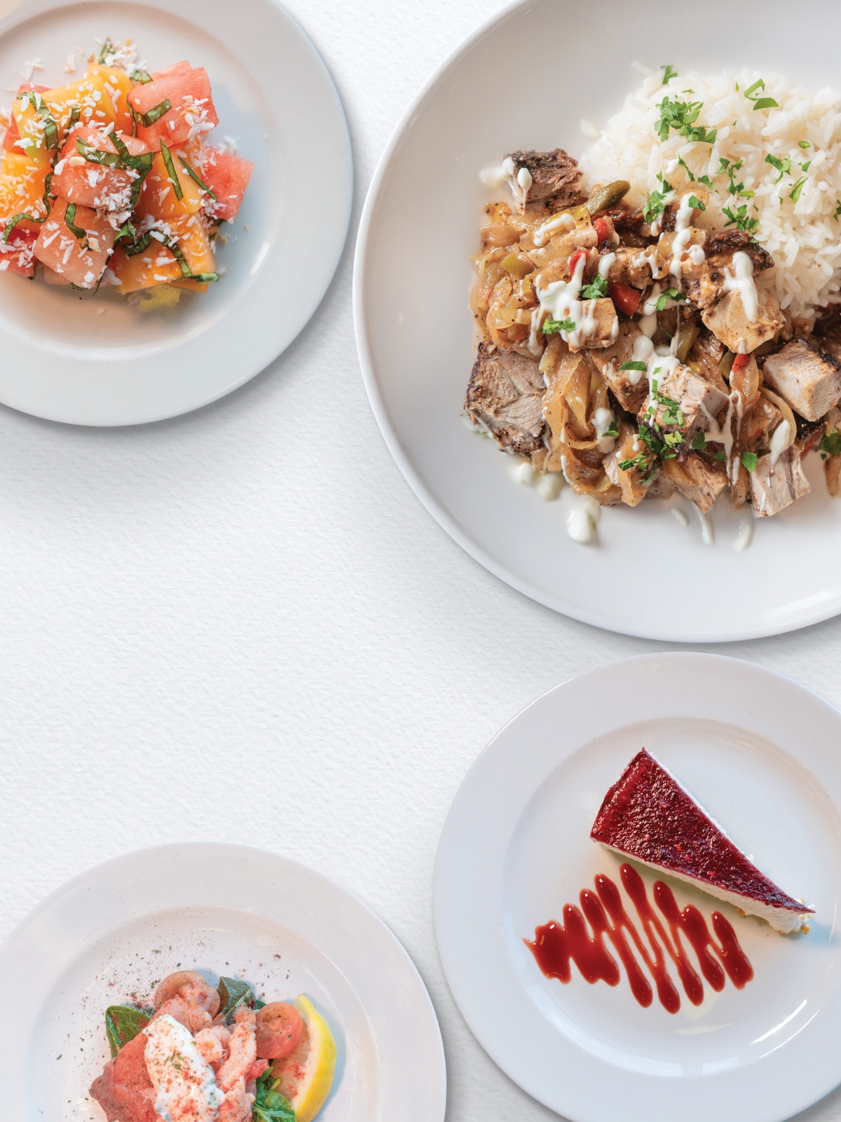 A delicious new Spring/Summer menu awaits you at Potters Resorts