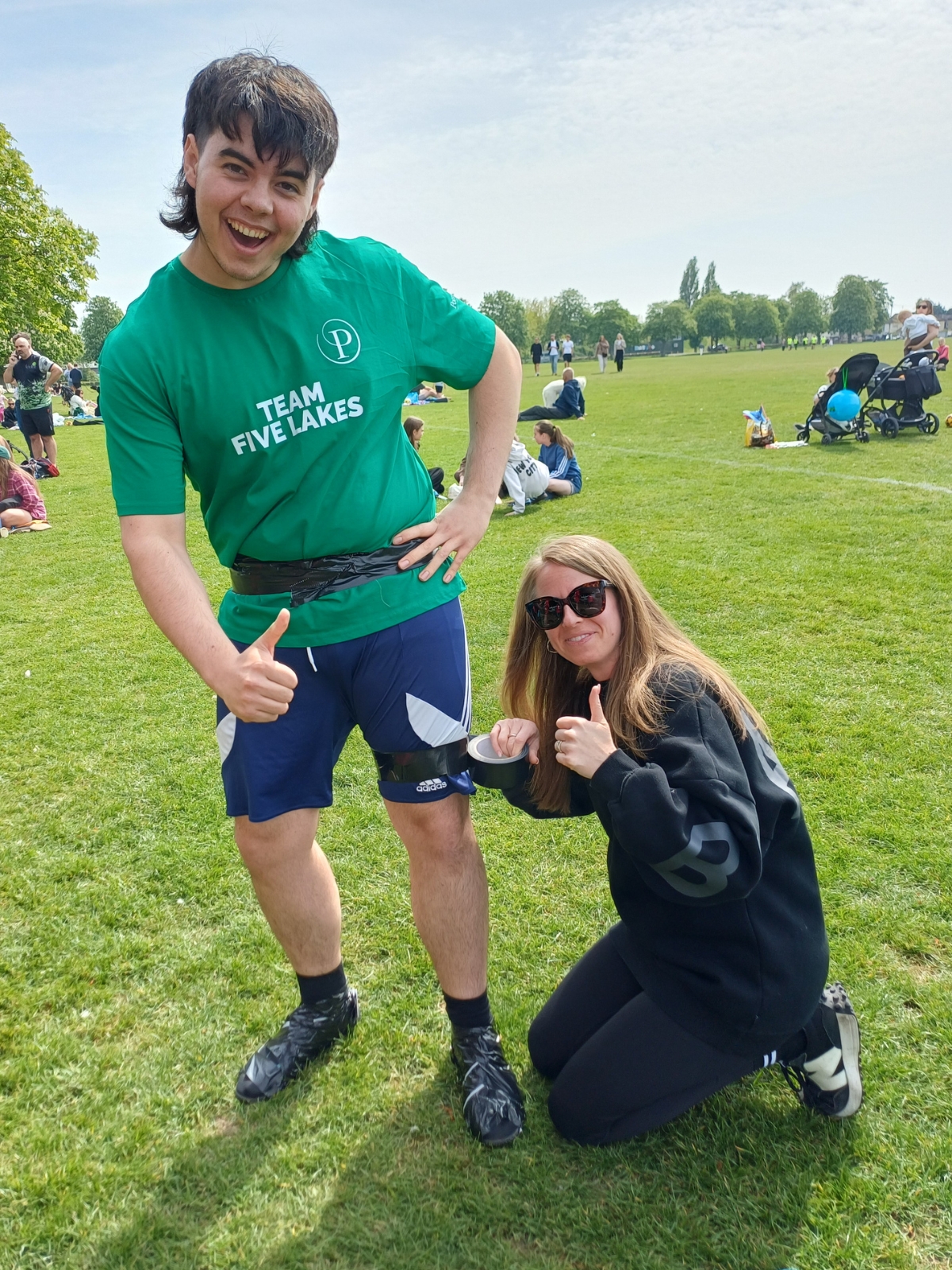 The Potters Resorts Team took part in the 2026 Maldon Mud Race