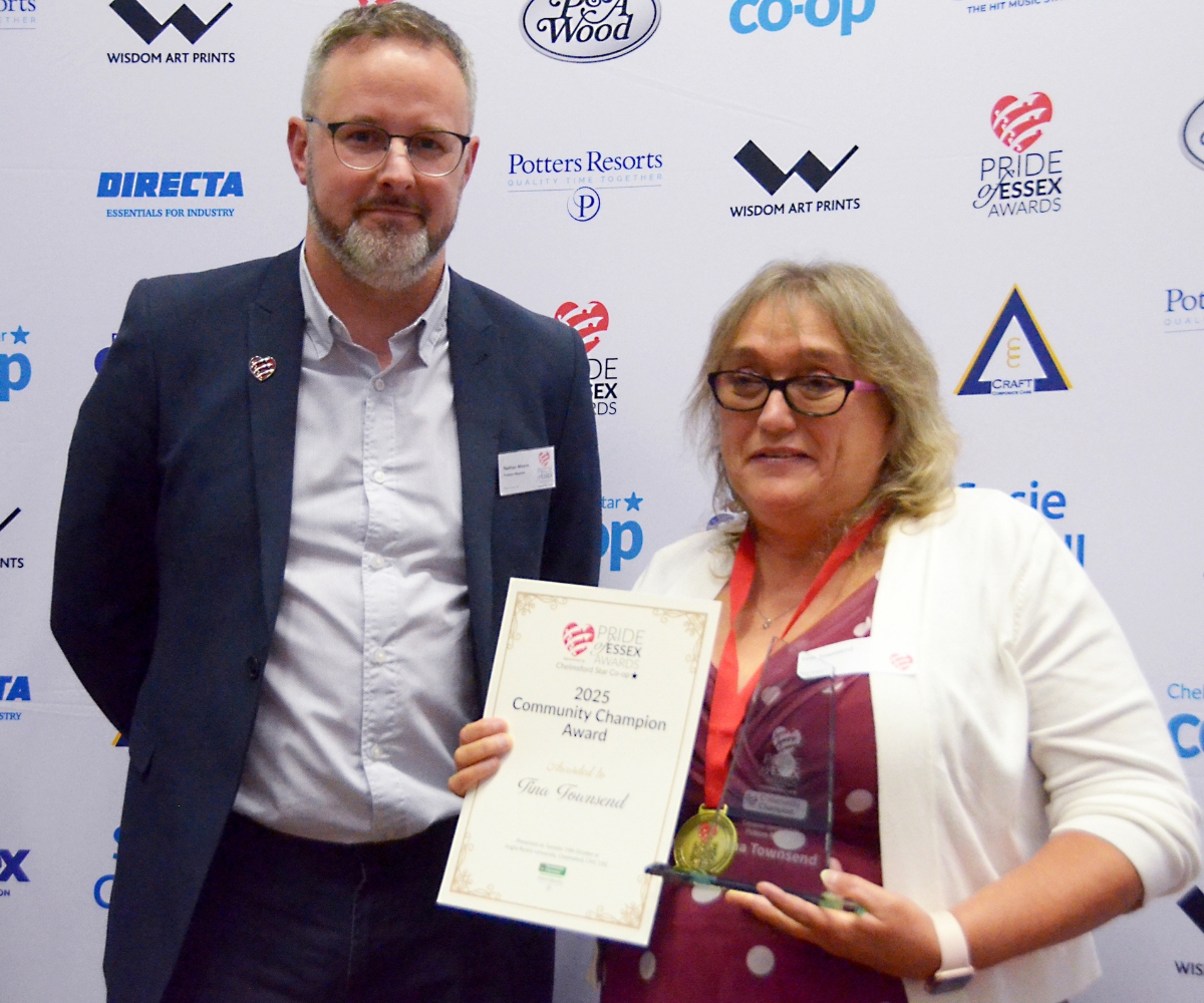Pride of Essex Community Champion Award 2025