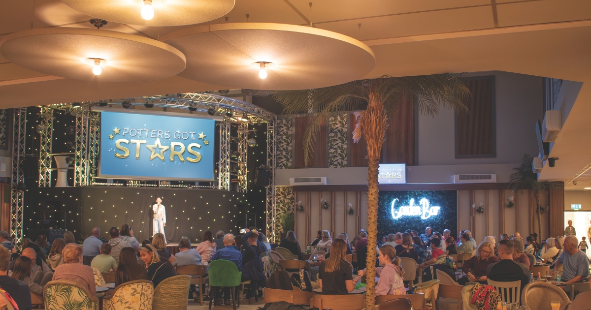 Potters Got Stars at Potters Resorts Hopton-on-Sea